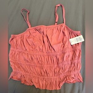 Torrid Ruched Camisole in Pink